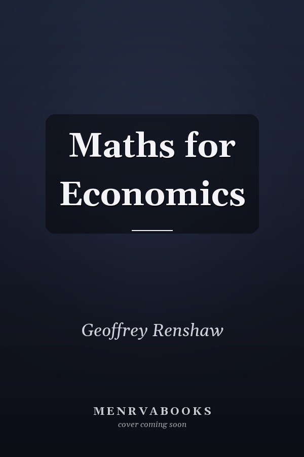 Maths for Economics