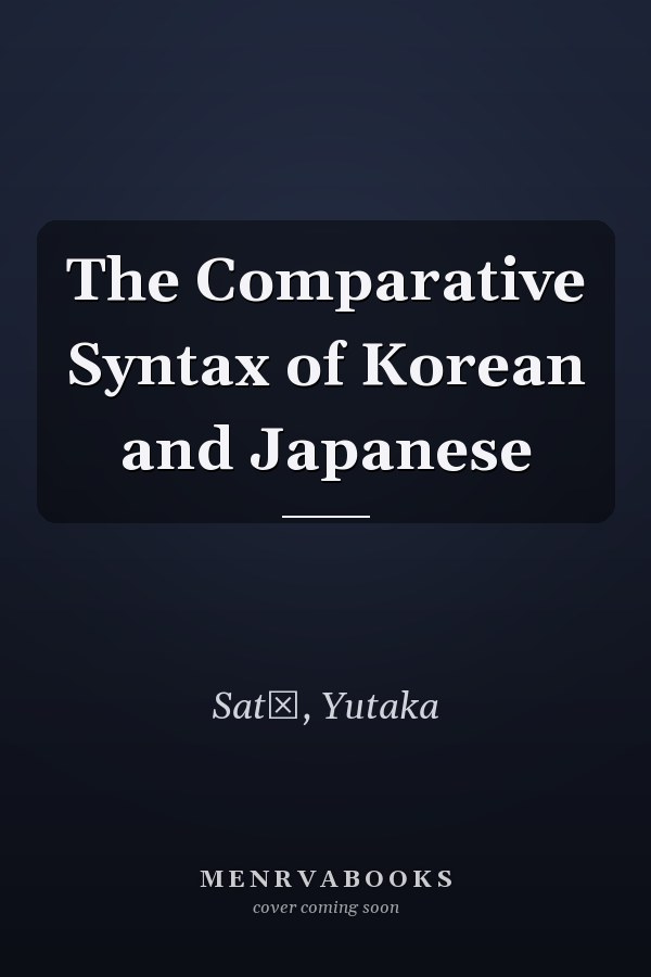 The Comparative Syntax of Korean and Japanese