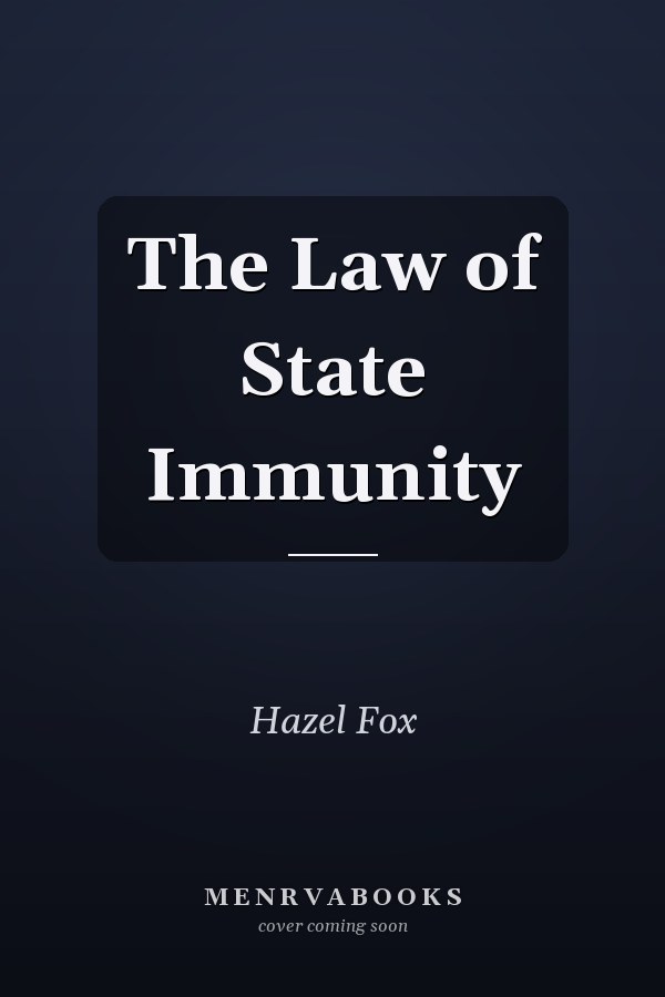 The Law of State Immunity