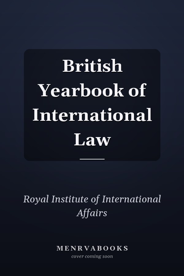 British Yearbook of International Law