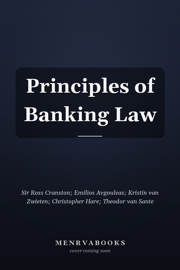 Principles of Banking Law