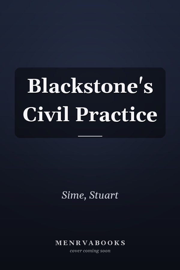 Blackstone's Civil Practice