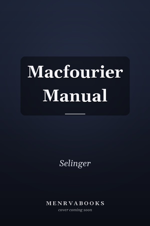Macfourier Manual