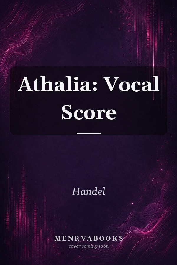 Athalia: Vocal Score