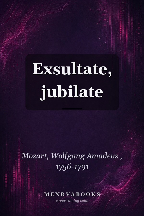 Exsultate, jubilate