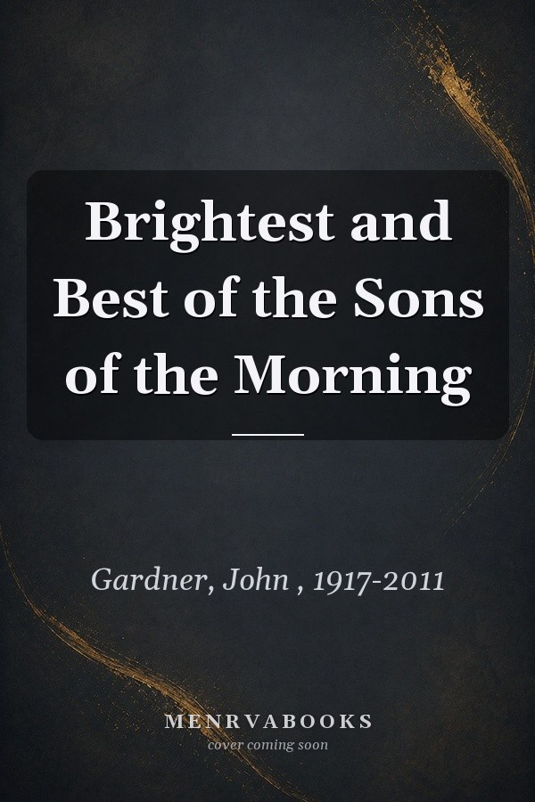 Brightest and Best of the Sons of the Morning