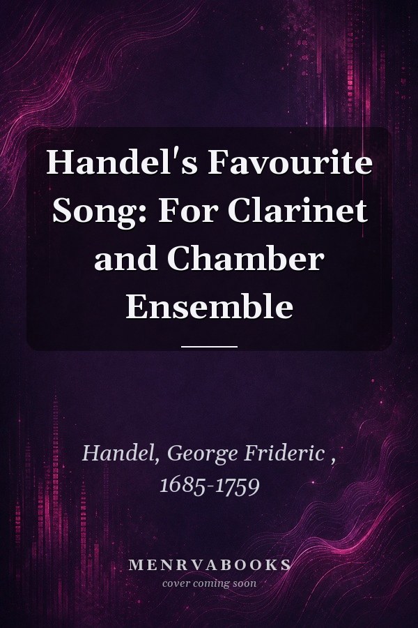 Handel's Favourite Song: For Clarinet and Chamber Ensemble