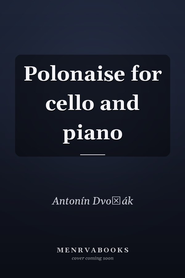 Polonaise for Cello and Piano