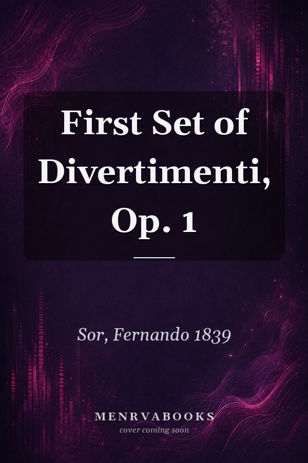 First Set of Divertimenti, Op. 1