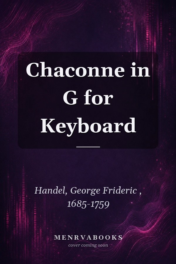 Chaconne in G for Keyboard