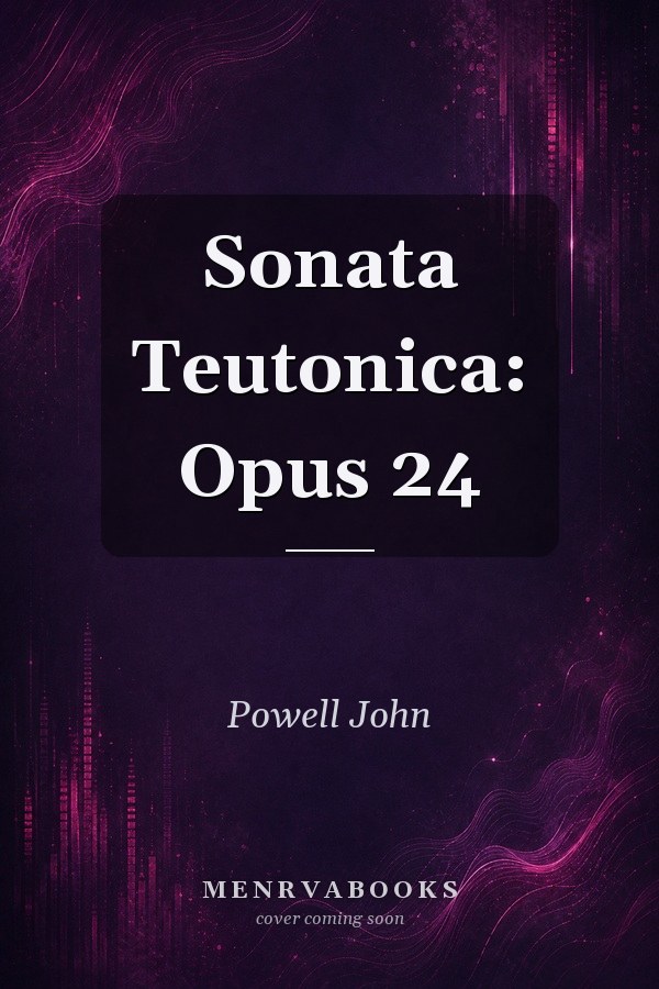 Sonata Teutonica: Opus 24