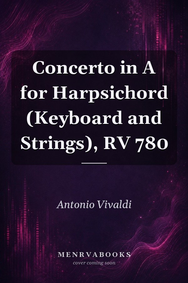 Concerto in A for Harpsichord (Keyboard and Strings), RV 780