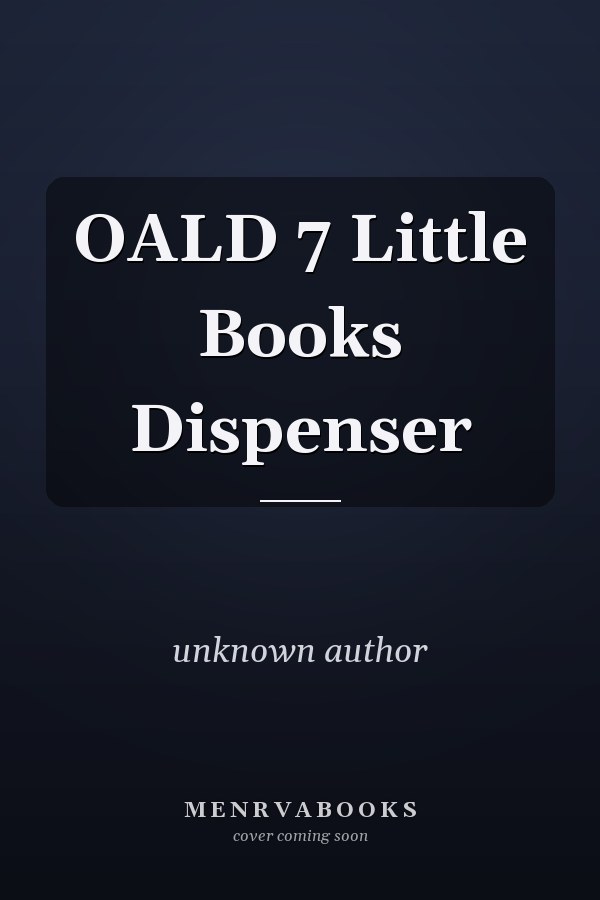 OALD 7 Little Books Dispenser