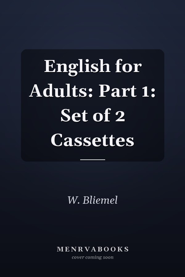 English for Adults: Part 1