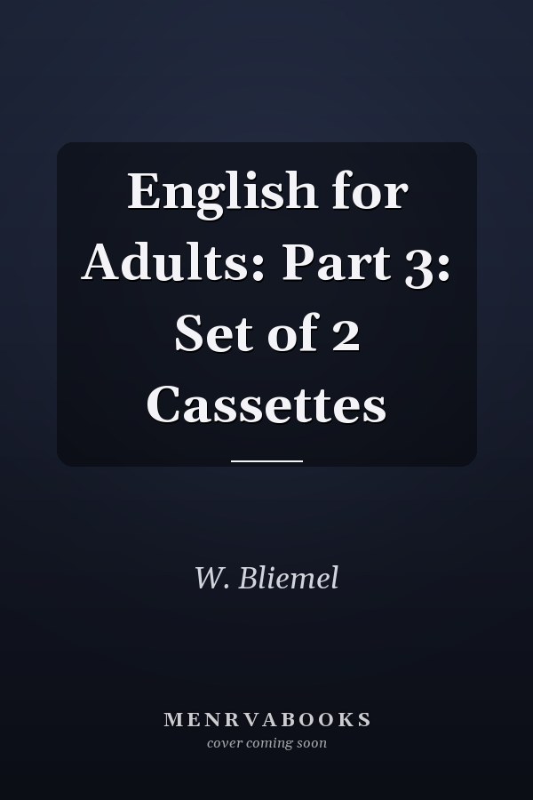 English for Adults: Part 3