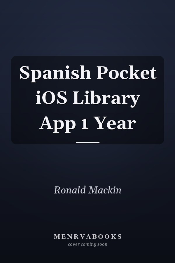 Spanish Pocket iOS Library App