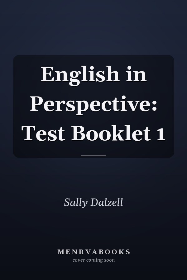 English in Perspective: Test Booklet 1