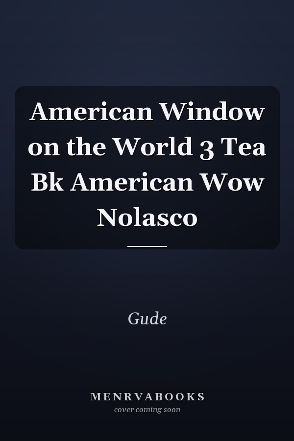 American Window on the World 3: Teacher's Book