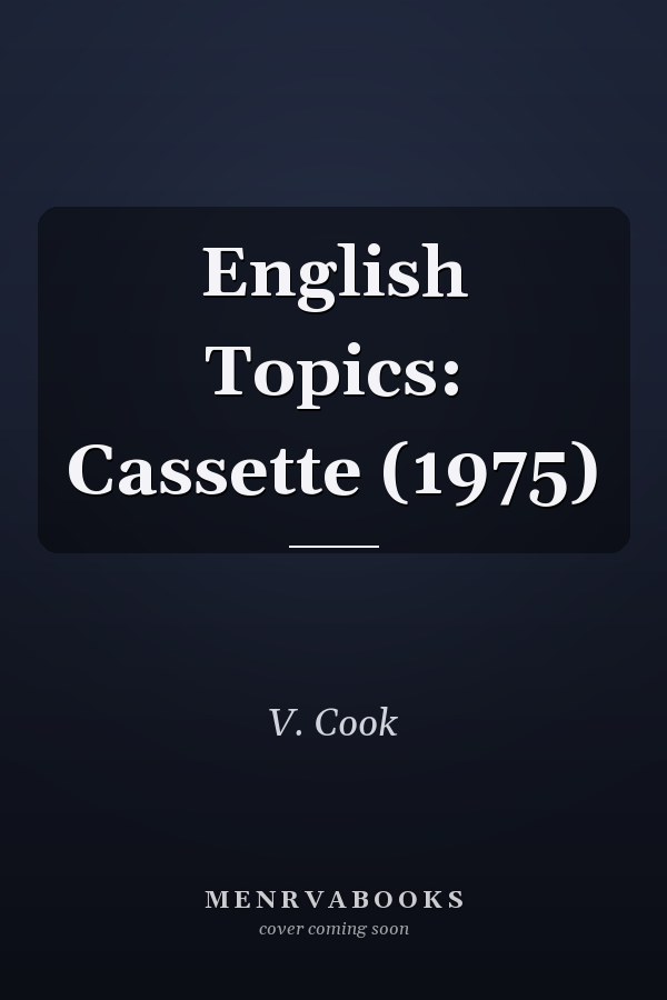 English Topics: Cassette