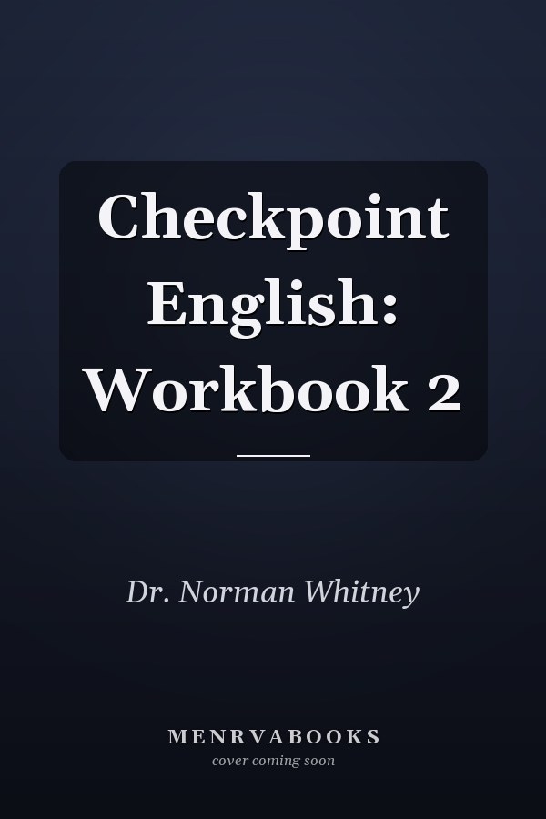 Checkpoint English: Workbook 2