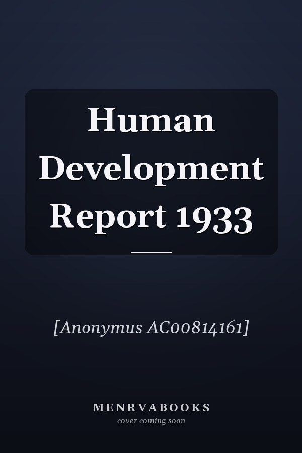 Human Development Report 1993