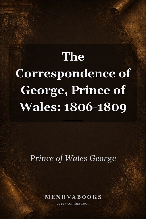 The Correspondence of George, Prince of Wales: 1806-1809
