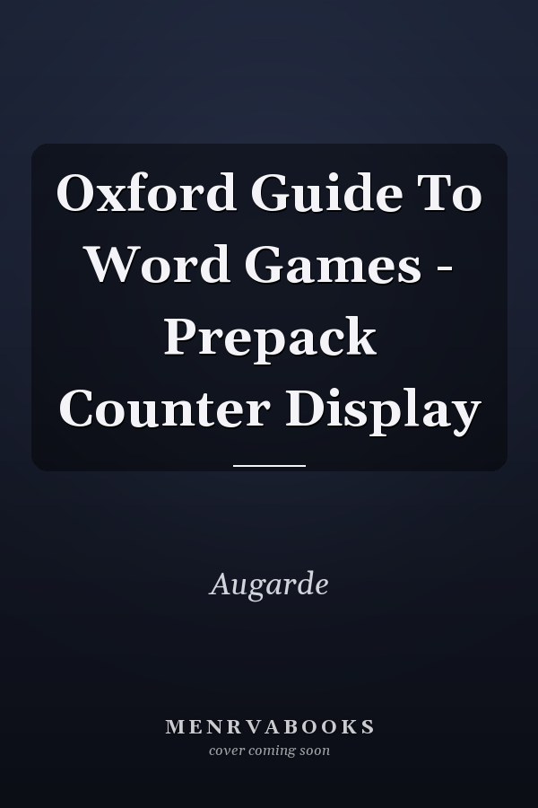 Oxford Guide to Word Games