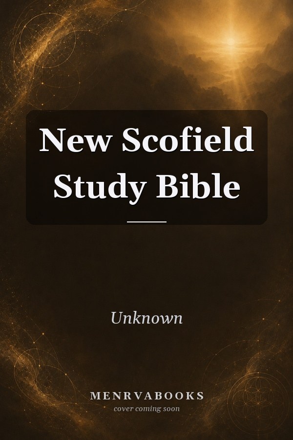 New Scofield Study Bible