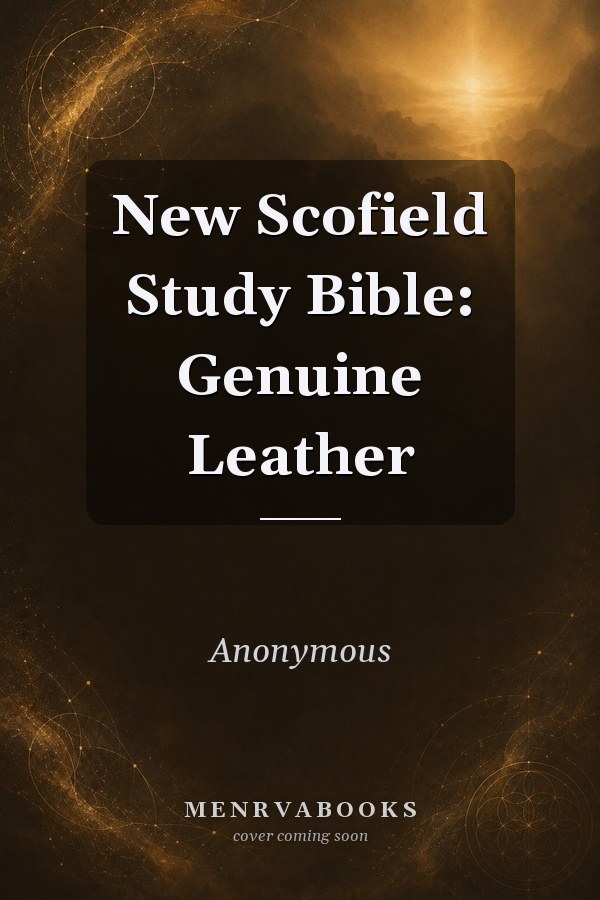 New Scofield Study Bible: Genuine Leather