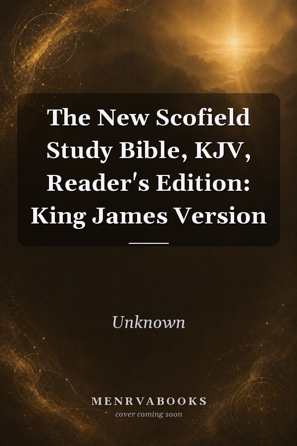 The New Scofield Study Bible, KJV, Reader's Edition: King James Version