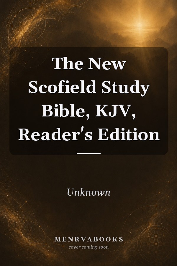 The New Scofield Study Bible, KJV, Reader's Edition