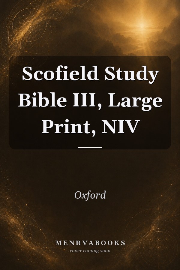 Scofield Study Bible III, Large Print, NIV