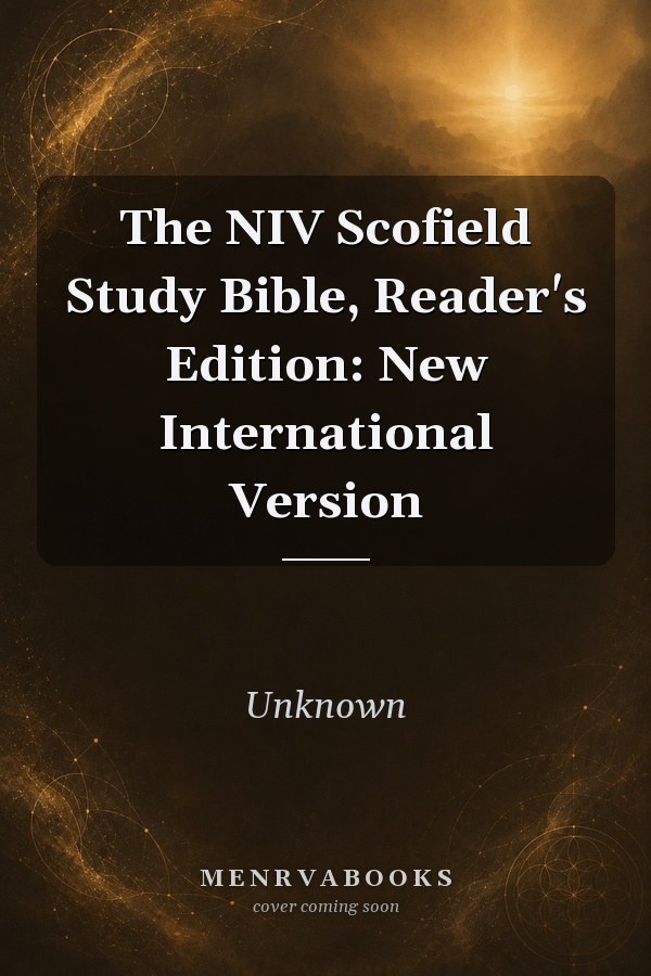 The NIV Scofield Study Bible, Reader's Edition: New International Version