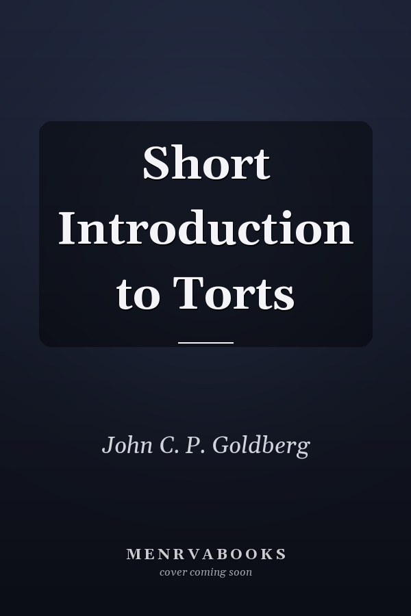 Short Introduction to Torts