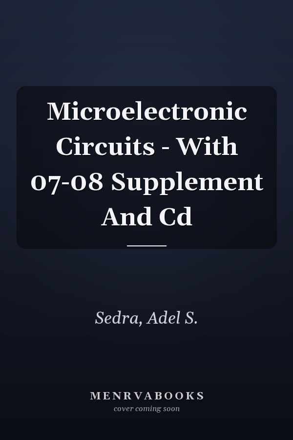Microelectronic Circuits