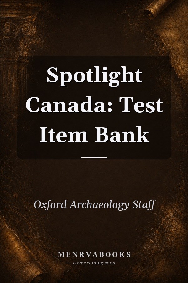 Spotlight Canada: Test Item Bank