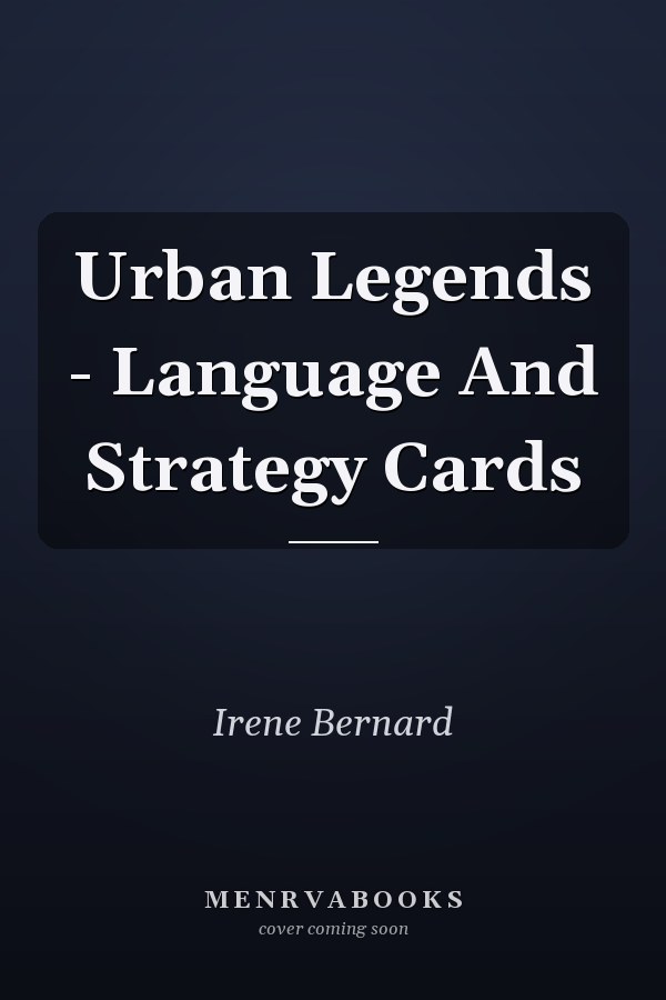 Urban Legends: Language And Strategy Cards