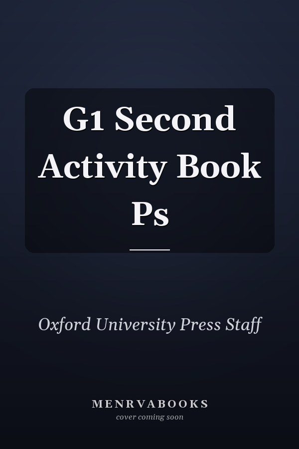 G1 Second Activity Book Ps