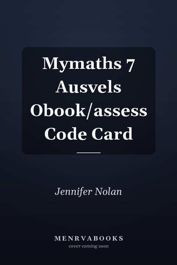 MyMaths 7 AusVELS Obook/Assess Code Card