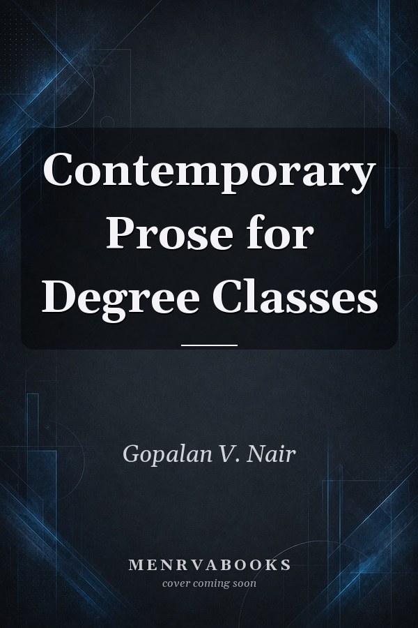 Contemporary Prose for Degree Classes