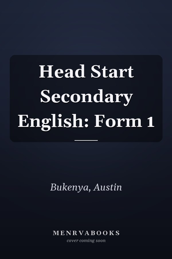 Head Start Secondary English: Form 1