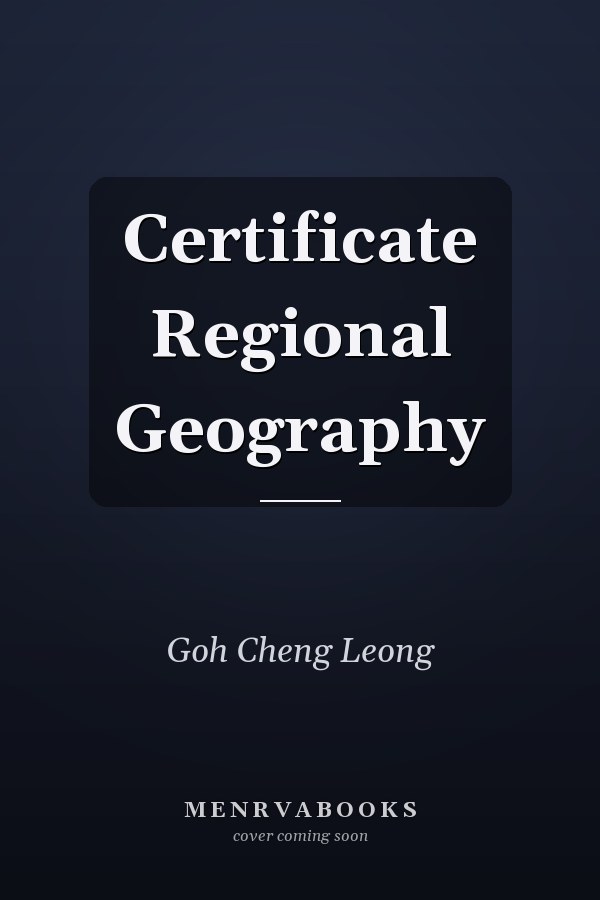 Certificate Regional Geography