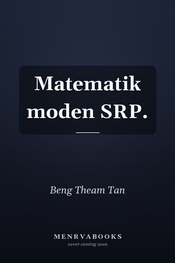 Matematik moden SRP.