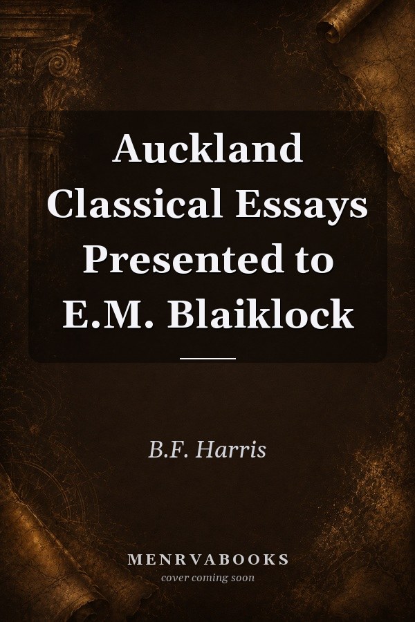 Auckland Classical Essays Presented to E.M. Blaiklock