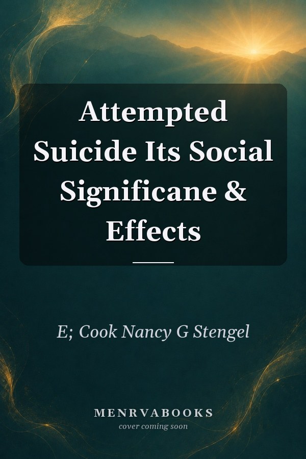 Attempted Suicide: Its Social Significance and Effects