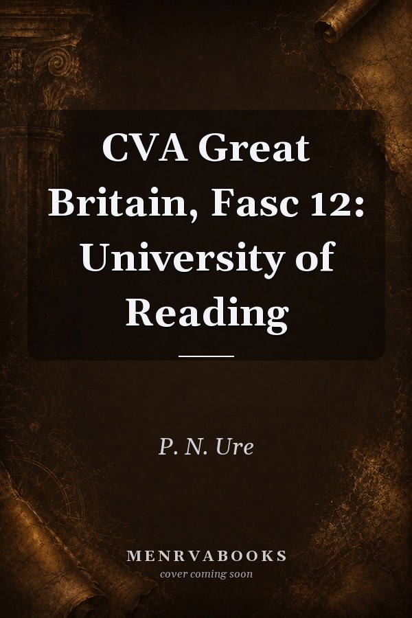 CVA Great Britain, Fasc 12: University of Reading