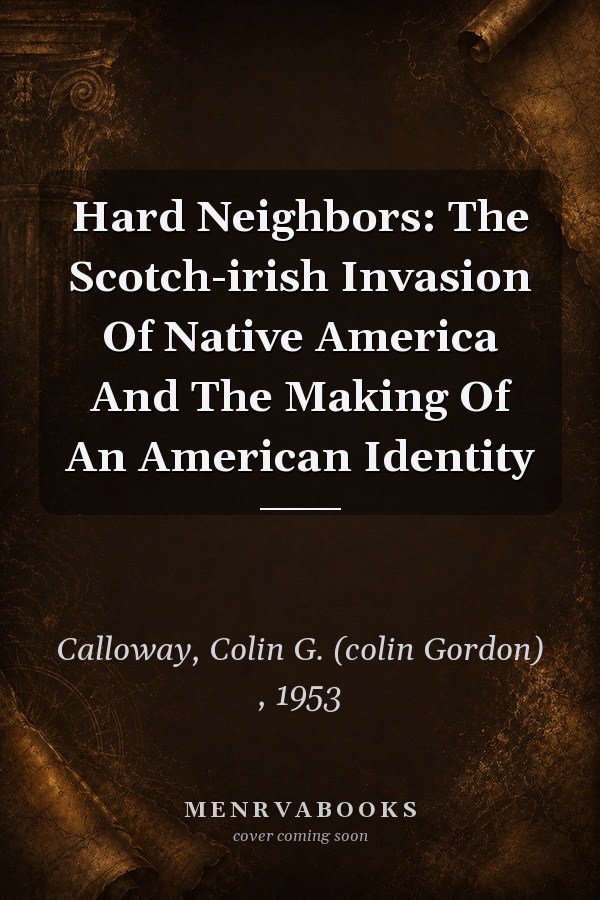 Hard Neighbors: The Scotch-Irish Invasion of Native America and the Making of an American Identity