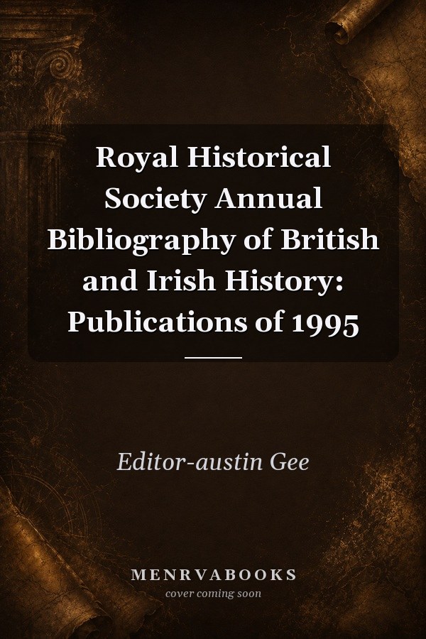 Royal Historical Society Annual Bibliography of British and Irish History: Publications of 1995