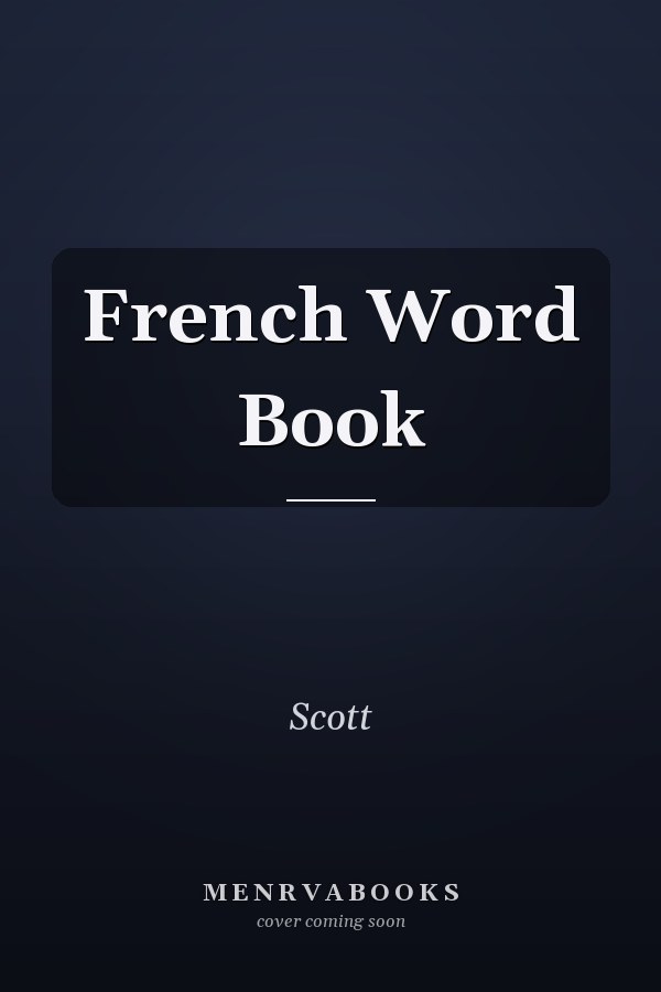 French Word Book
