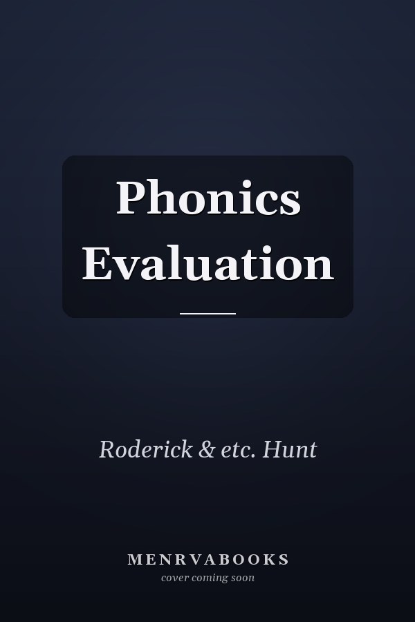 Phonics Evaluation
